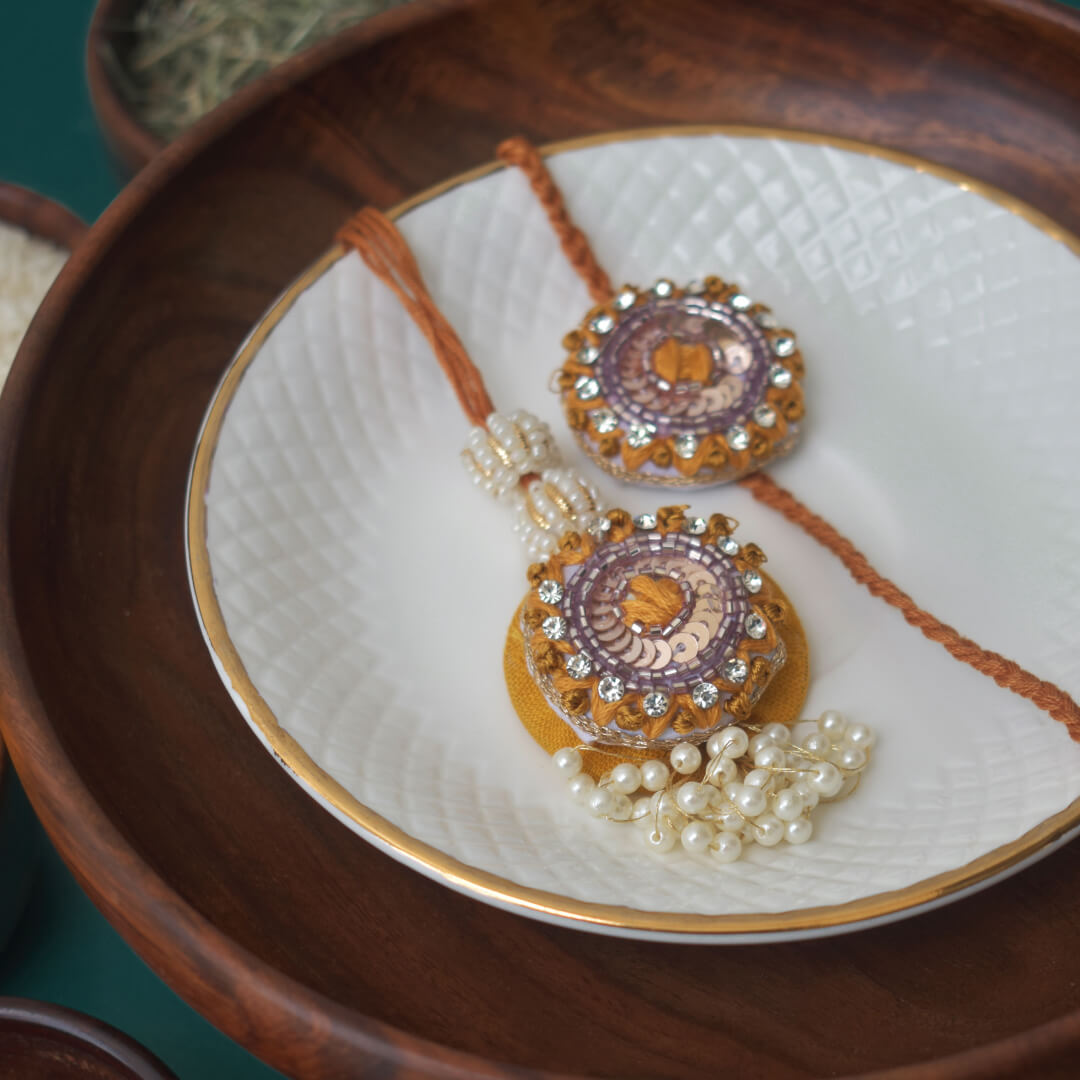 Vedic Rakhi Pairs - VRC006
