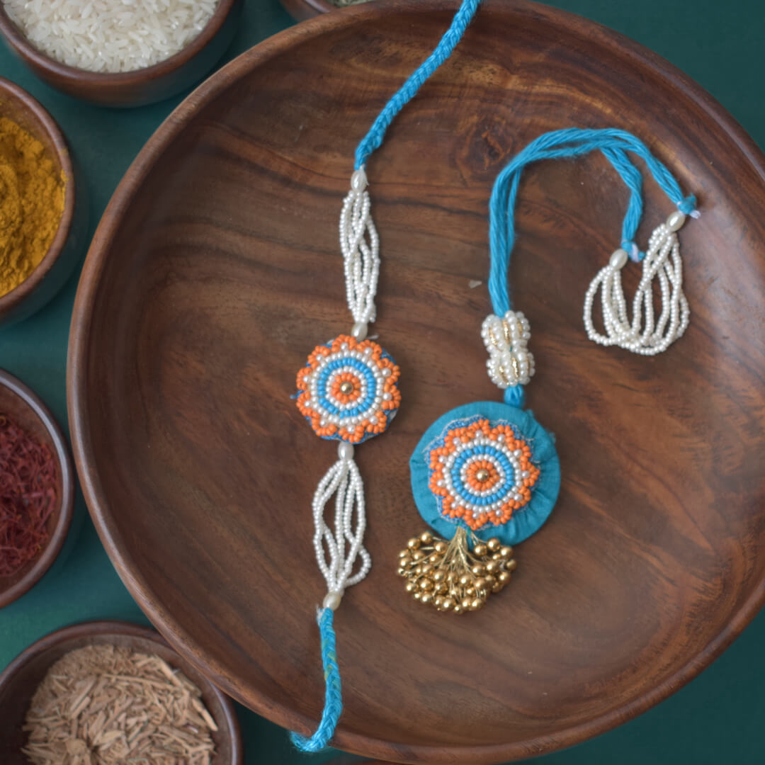 Vedic Rakhi Pairs - VRC014