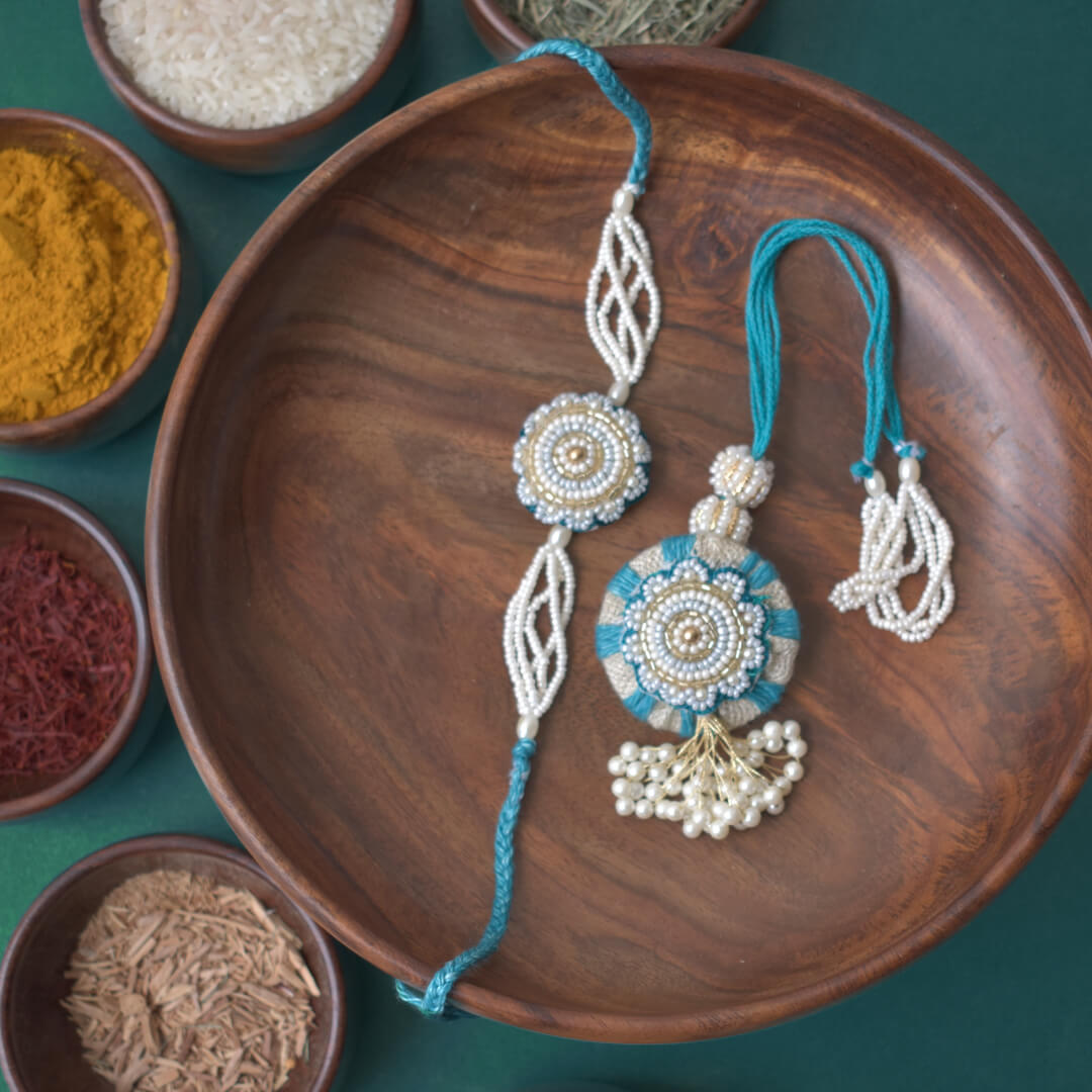 Vedic Rakhi Pairs - VRC015