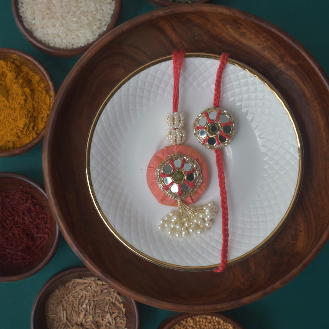 Vedic Rakhi Pairs - VRC017
