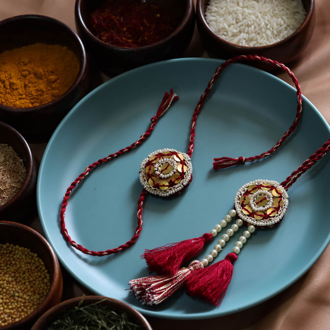 Vedic Rakhi Pairs - VRC038