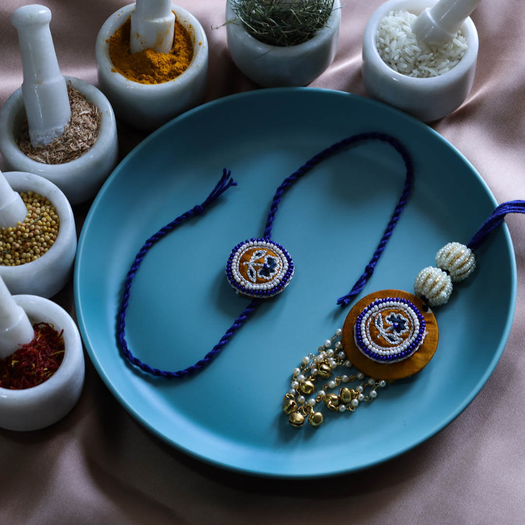 Vedic Rakhi Pairs - VRC044