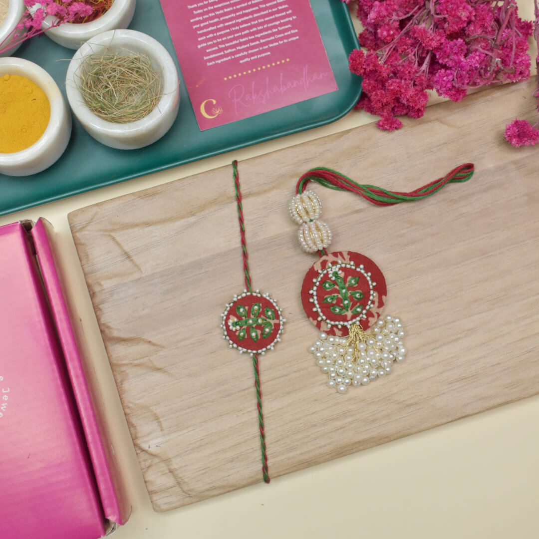 Vedic Rakhi Pairs - VRC047