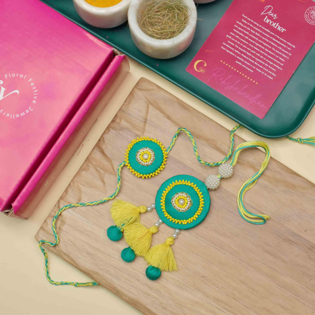 Vedic Rakhi Pairs - VRC048