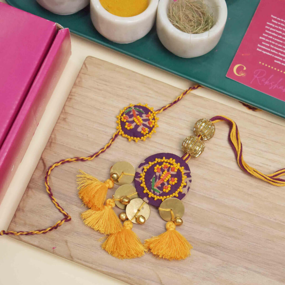 Vedic Rakhi Pairs - VRC050