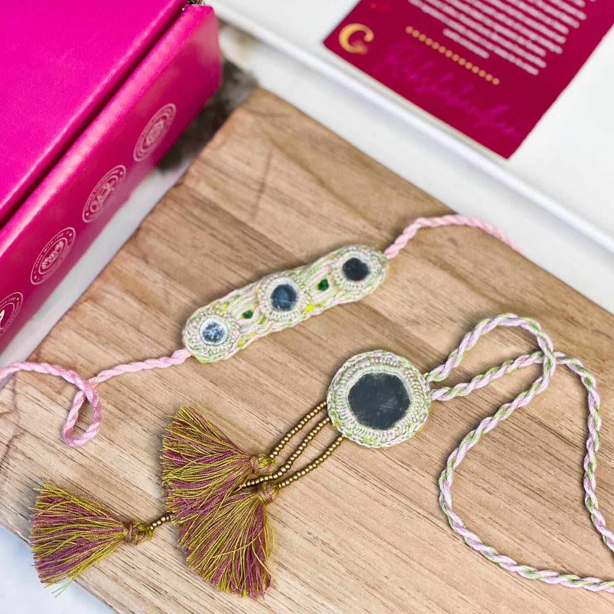 Vedic Rakhi Pairs - VRC059