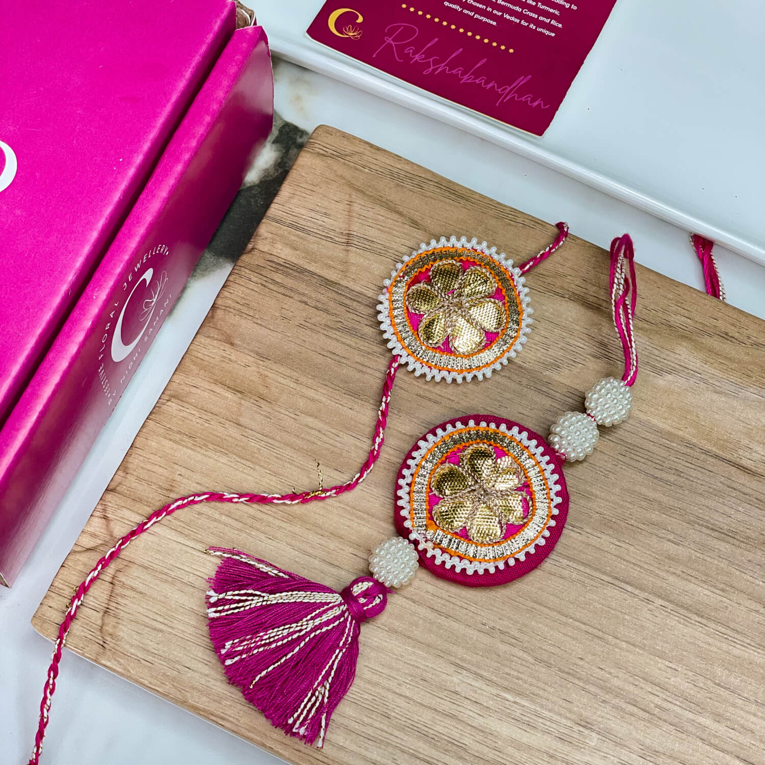 Vedic Rakhi Pairs - VRC061
