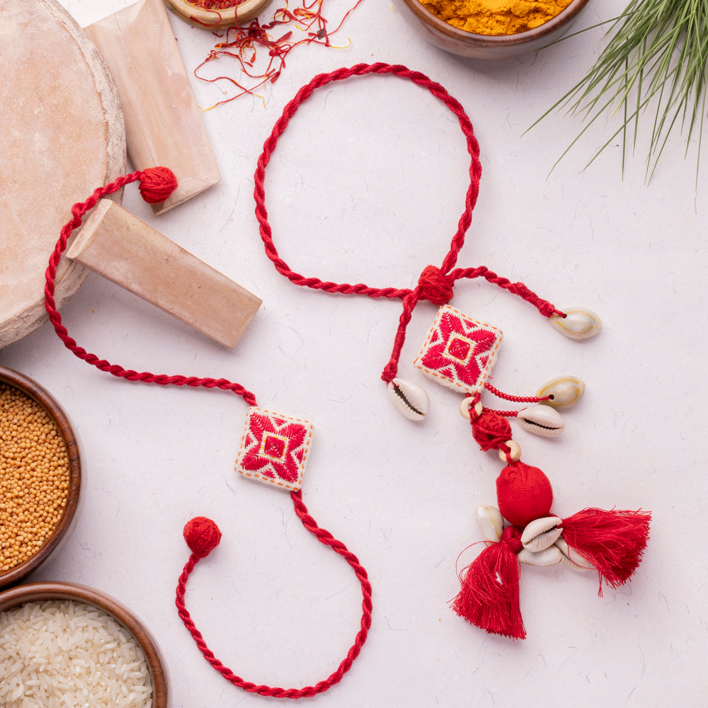 Vedic Rakhi Pairs - VRC063