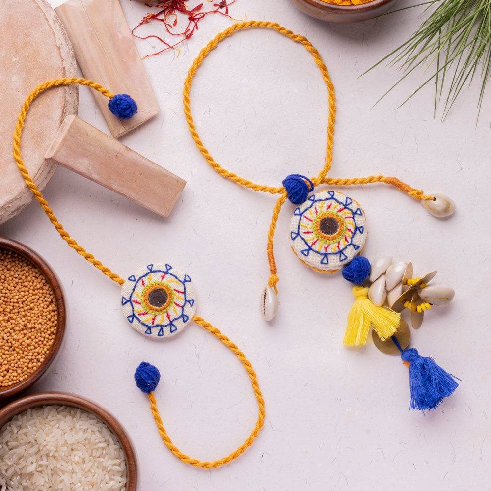 Vedic Rakhi Pairs - VRC065