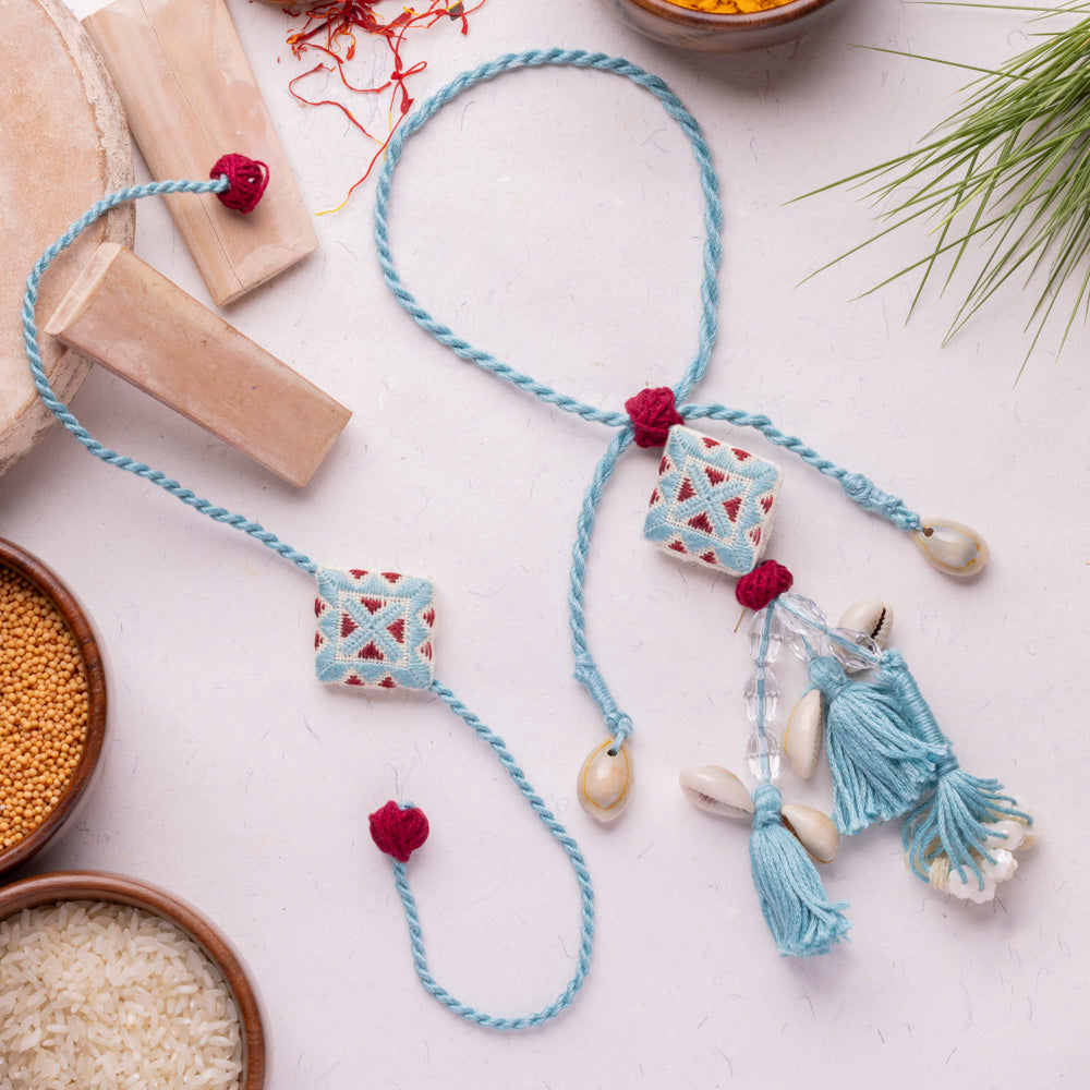Vedic Rakhi Pairs - VRC070