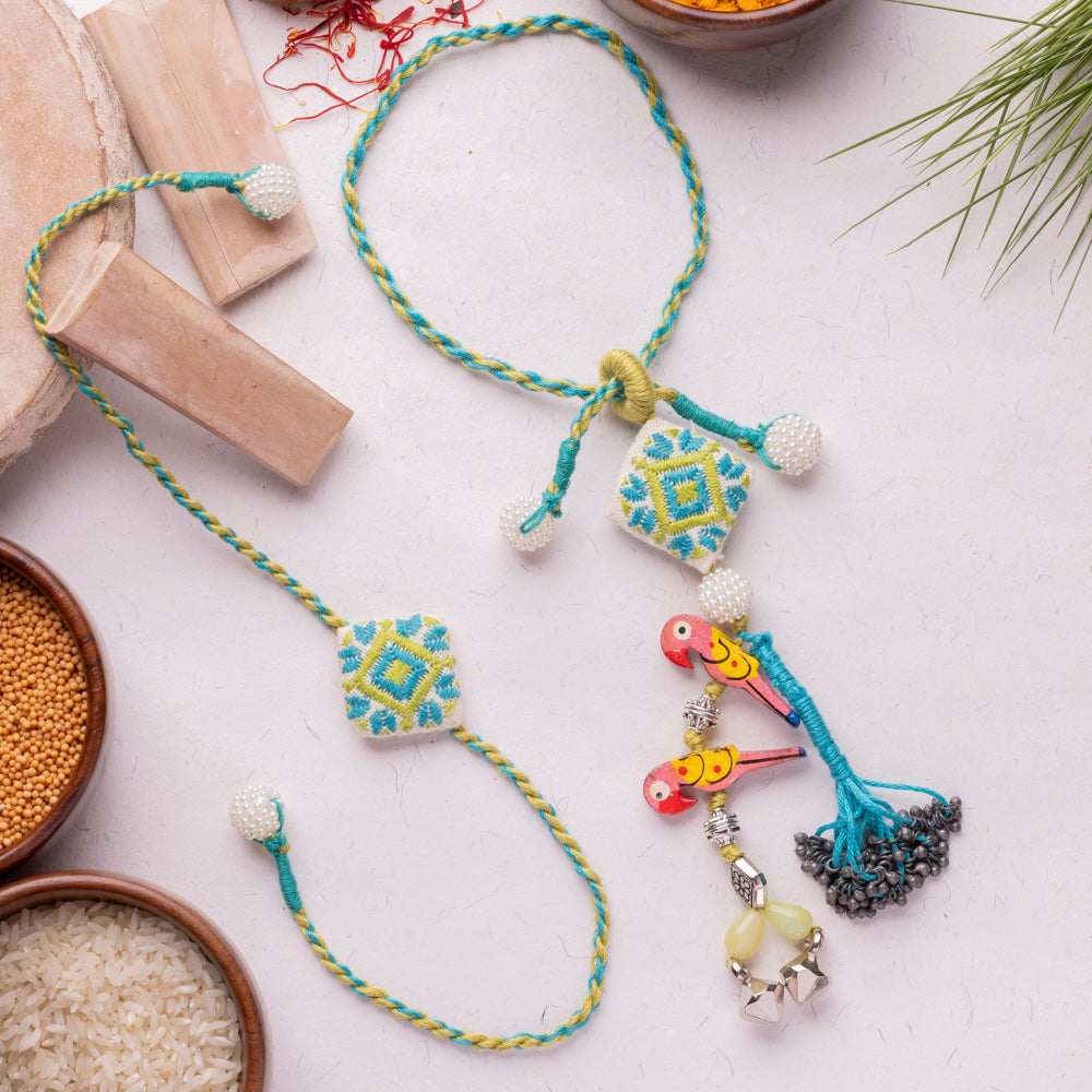 Vedic Rakhi Pairs - VRC074