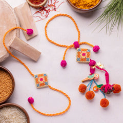 Vedic Rakhi Pairs - VRC075