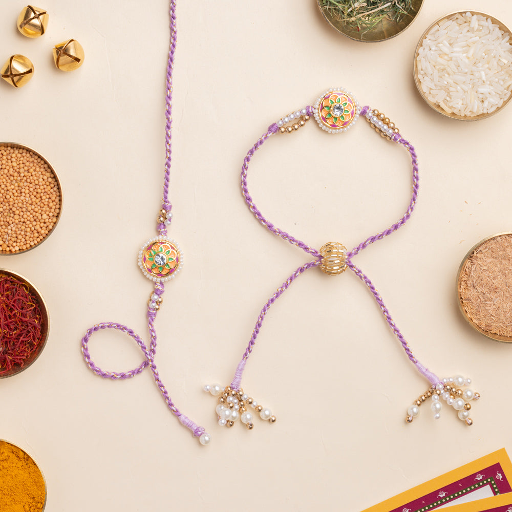 Vedic Rakhi Pairs - VRC159