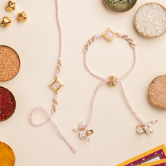 Vedic Rakhi Pairs - VRC167