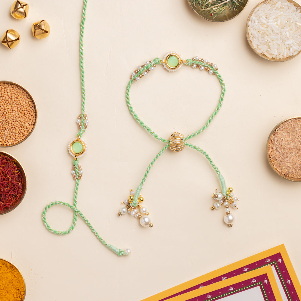 Vedic Rakhi Pairs - VRC168