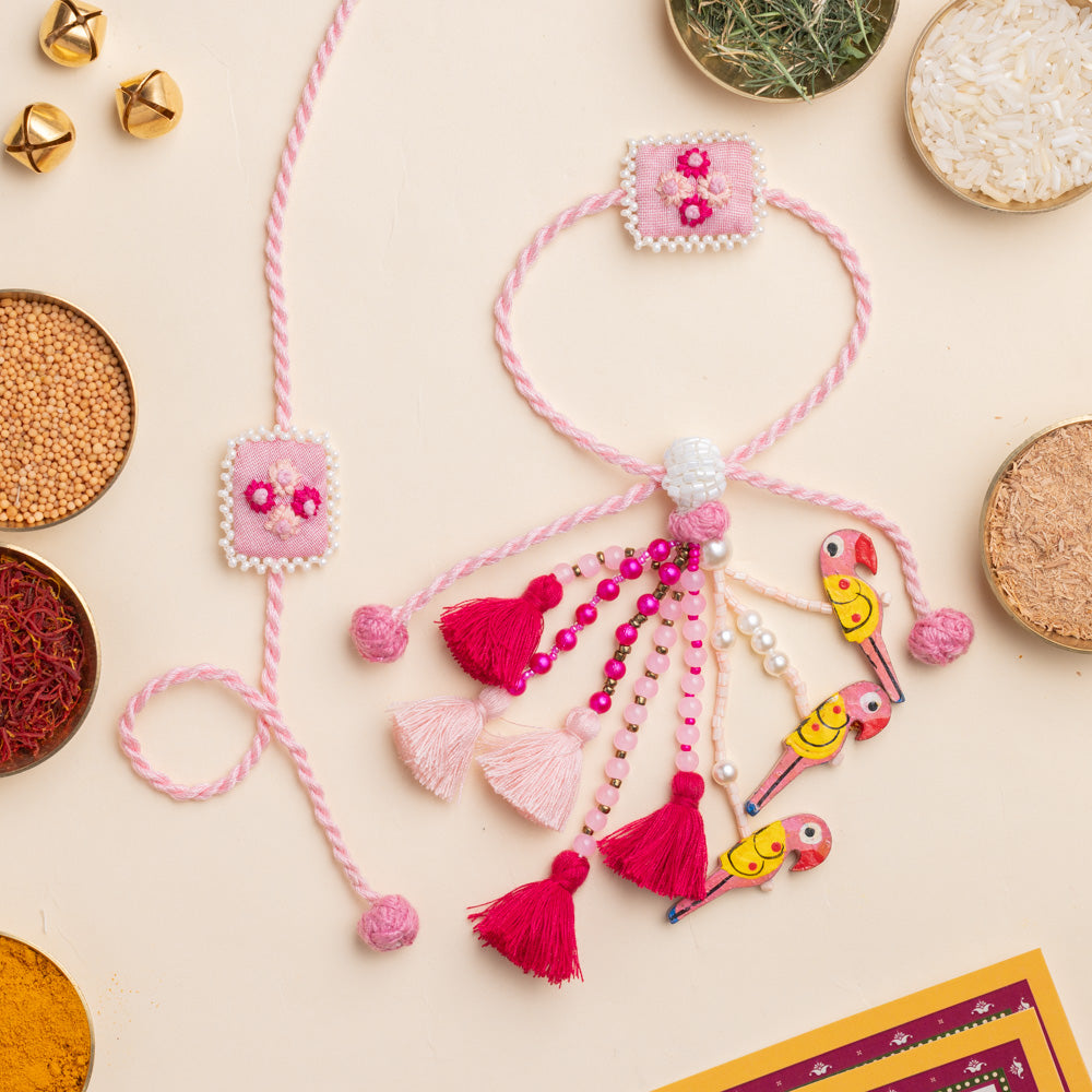 Vedic Rakhi Pairs - VRC178