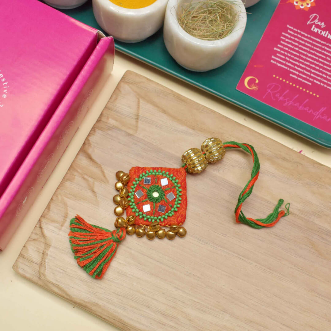 Vedic Rakhi Pairs - VRC049