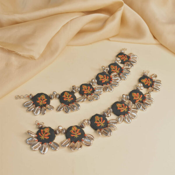 Fabric Jewellery: Anklets