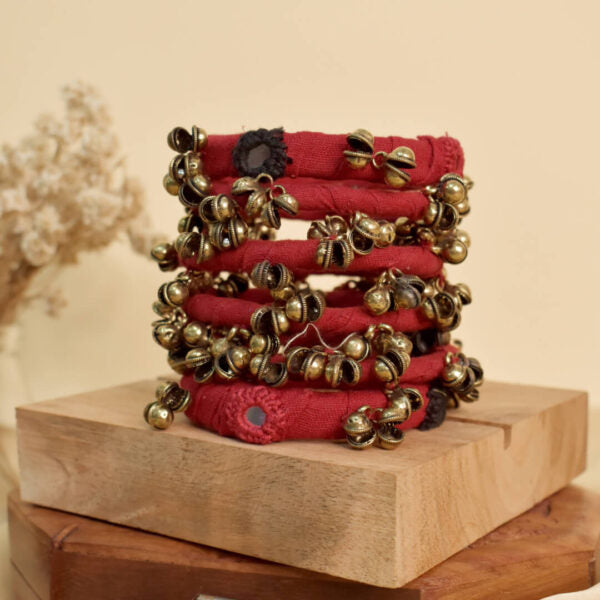 Fabric Jewellery: Bangles