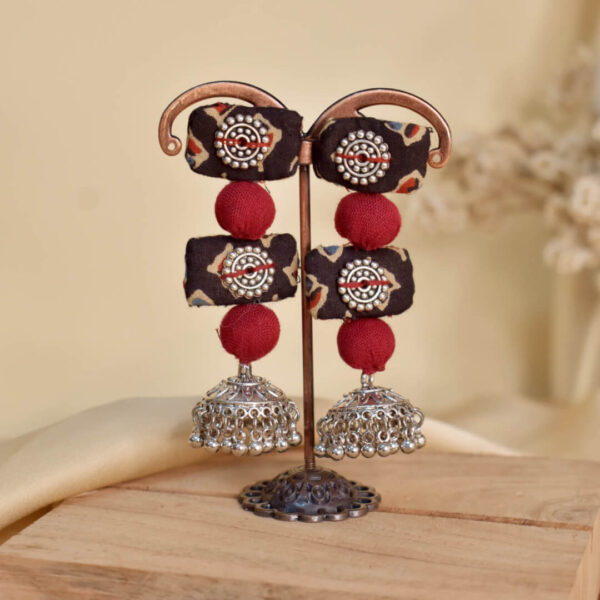 Fabric Jewellery Earring - CJCE004