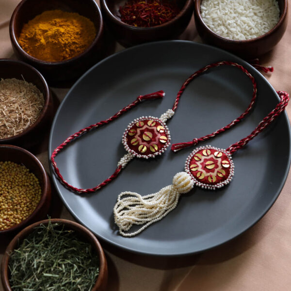 Vedic Rakhi Pairs - VRC025