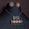 Antique Jewellery Necklace and Earrings - JJCN118