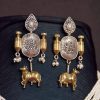 Antique Jewellery Necklace and Earrings - JJCN123 - Image 2