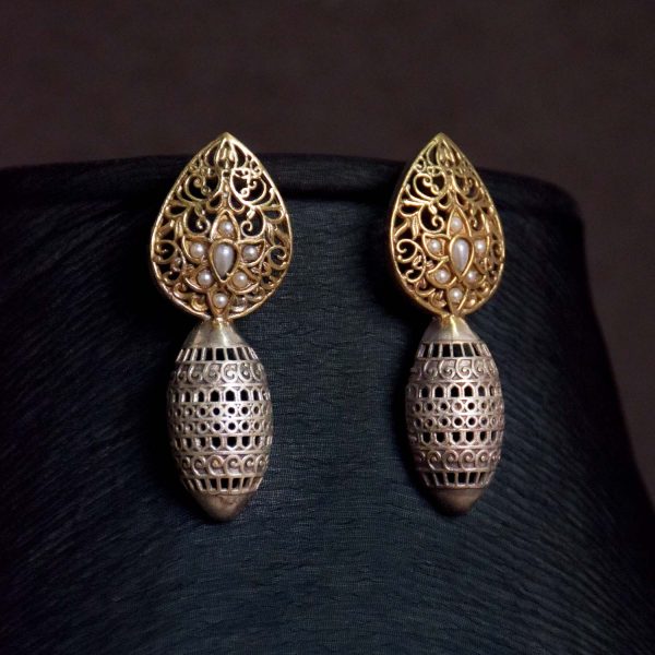 Antique Jewellery Necklace and Earrings - JJCN124 - Image 6