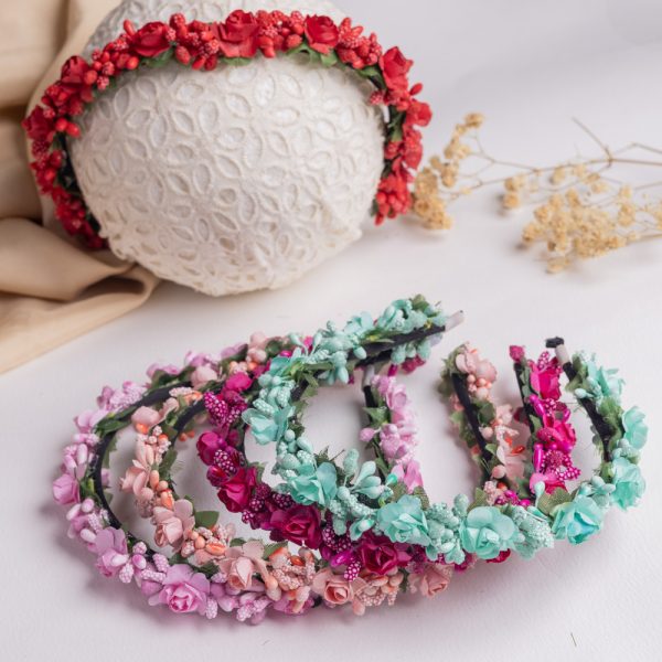 Handmade Floral Hairband - FFC001