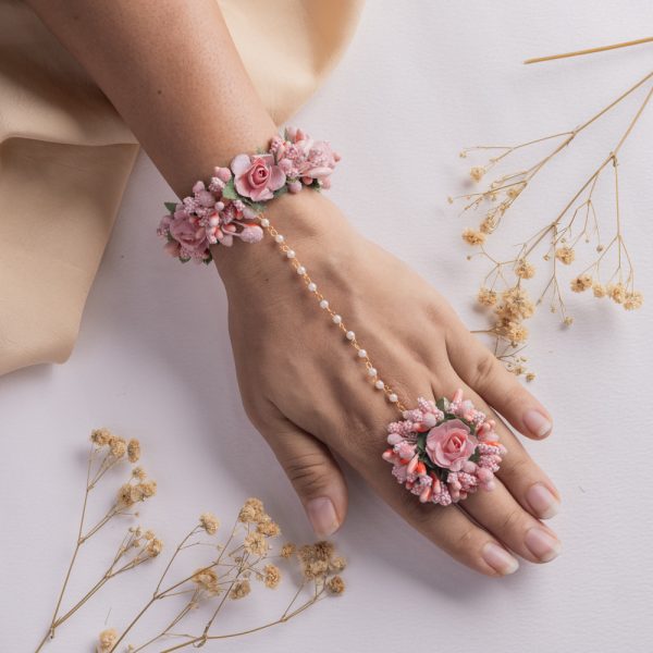 Handmade Floral Hathphool (Set of 2) - FFC006 - Image 3