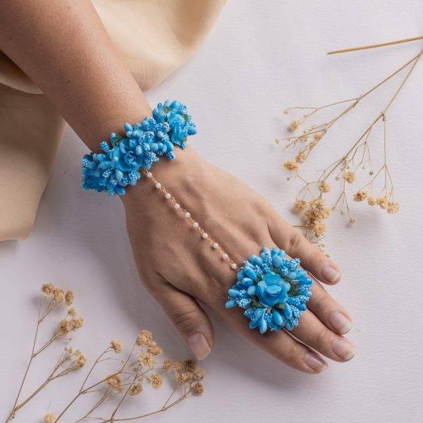 Handmade Floral Hathphool (Set of 2) - FFC006 - Image 4
