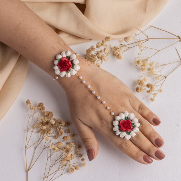 Mogra & Rose Floral Hathphool - FFC013 - Image 8