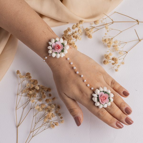 Mogra & Rose Floral Hathphool - FFC013 - Image 4