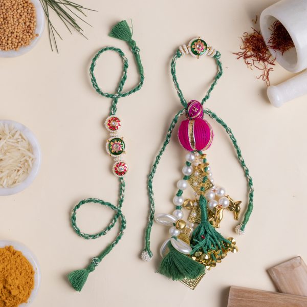 Vedic Rakhi Pairs – VRC096