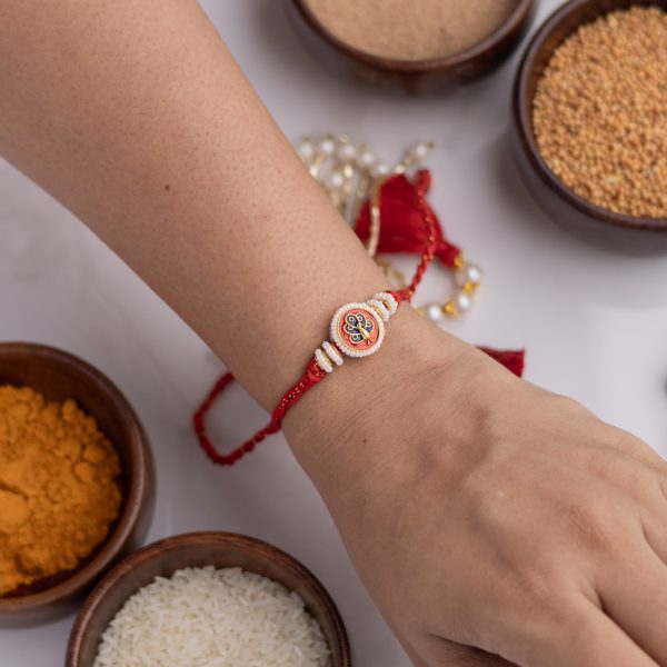 Vedic Bhabhi/Sister Rakhi - VRCL085 - Image 2