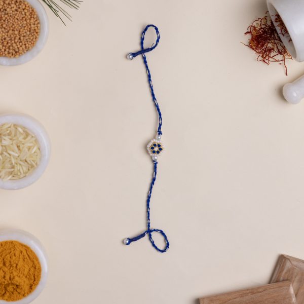 Kids Vedic Rakhi - Miniature floral  – VRK039