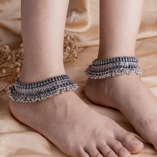 Antique Jewellery Anklet - JJCA001