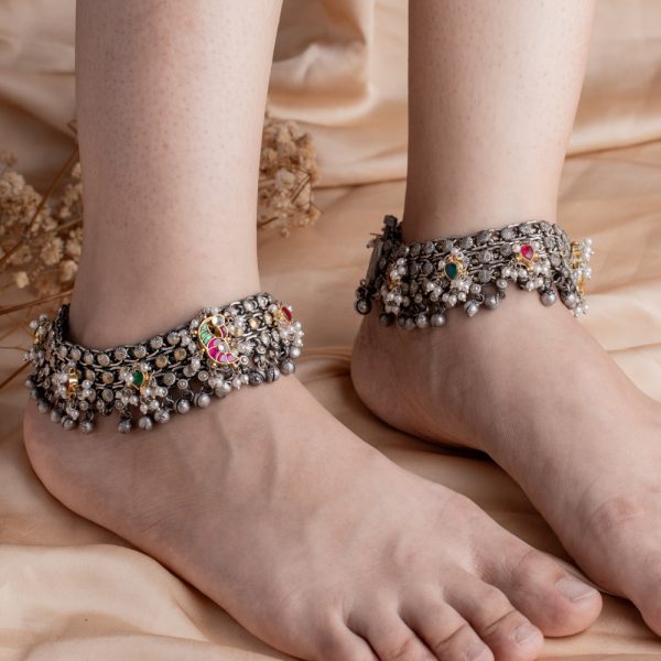 Antique Jewellery Anklet - JJCA005