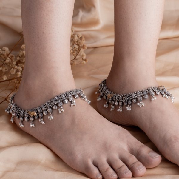 Antique Jewellery Anklet - JJCA009
